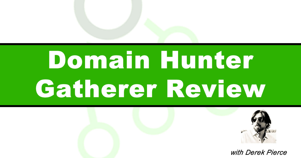 Domain Hunter Gatherer Review And Demo